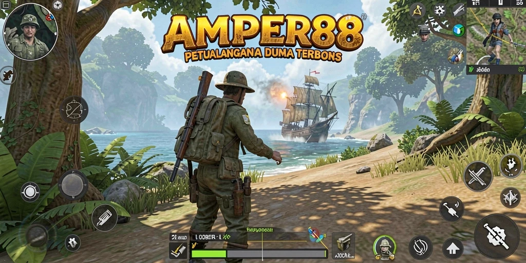 Screenshot menampilkan gameplay Open World yang memukau dan interaktif.