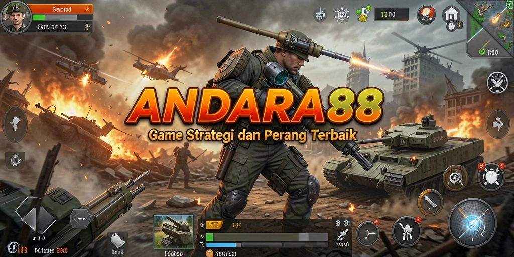 Tampilan gameplay menakjubkan dalam ANDARA88.