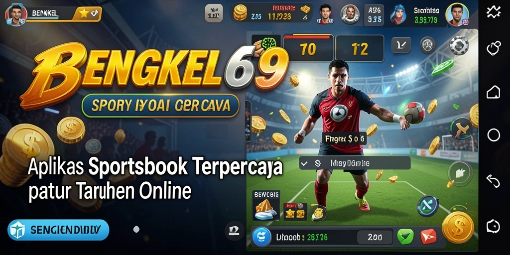 Tampilan menarik dari gameplay aplikasi Sportsbook BENGKEL69.