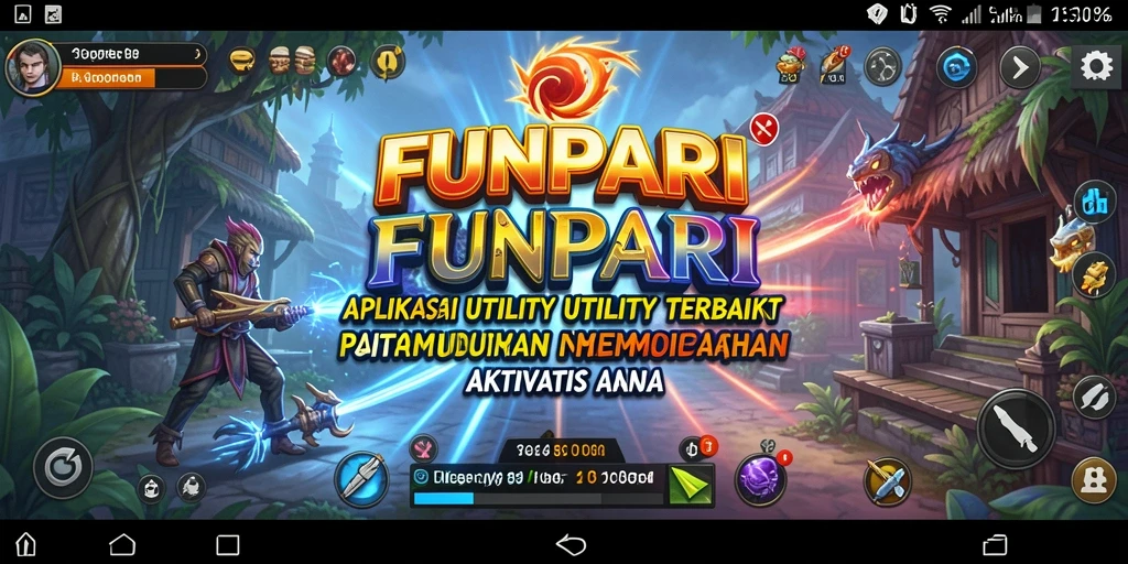 Screenshot utama FUNPARI memberikan tampilan antarmuka yang intuitif dan mudah digunakan.