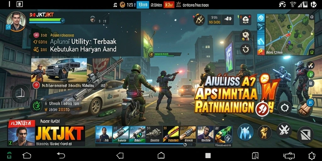 Tampilan screenshot utama JKTJKT yang menampilkan fitur pengingat.
