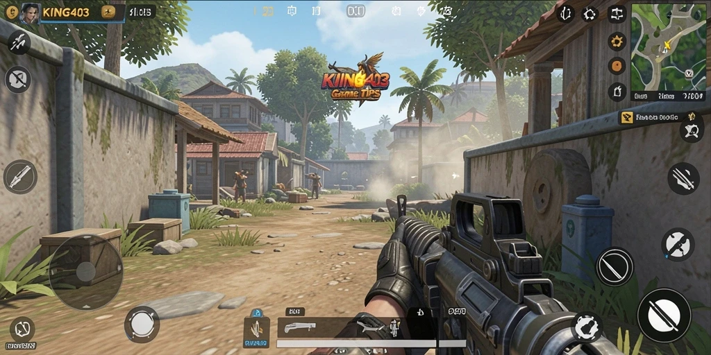 Gameplay <strong>KING403</strong> yang menantang dan mendebarkan saat beraksi di medan perang.