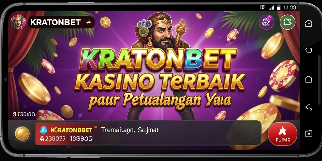 Screenshot gameplay KRATONBET menampilkan suasana kasino yang menegangkan.
