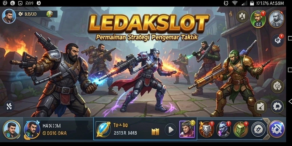 Tampilan screenshot LEDAKSLOT menampilkan strategi gameplay yang seru.