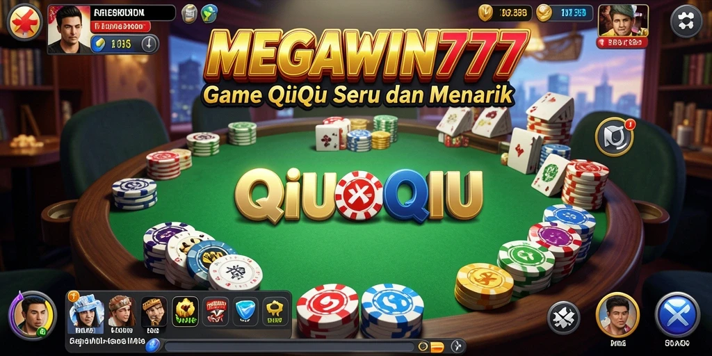 Tampilan gameplay QiuQiu yang menarik di MEGAWIN777.