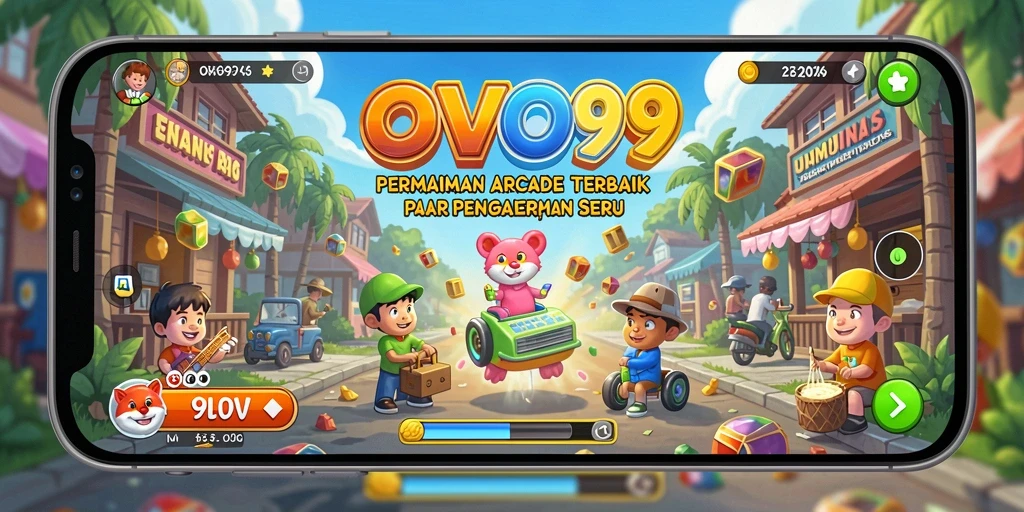 Tampilan gameplay OVO99 dengan grafik menawan dan tantangan seru.