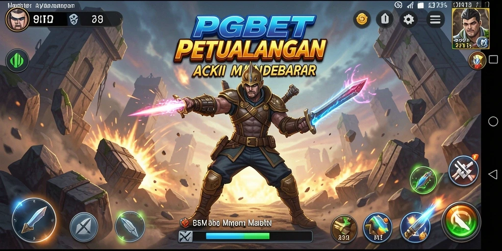Tangkapan layar PGBET menampilkan aksi pertempuran seru dan grafis yang memukau.