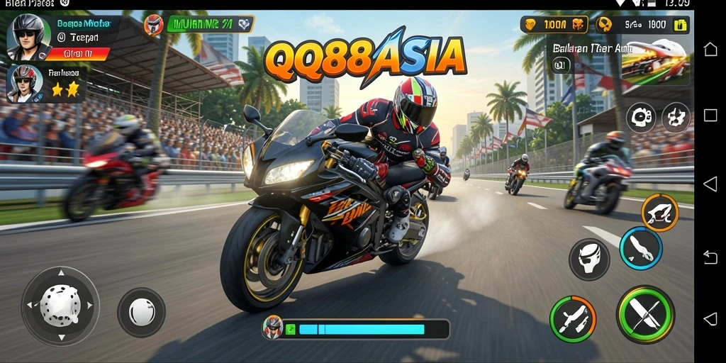 Gameplay seru dengan grafis memukau dari QQ88ASIA.