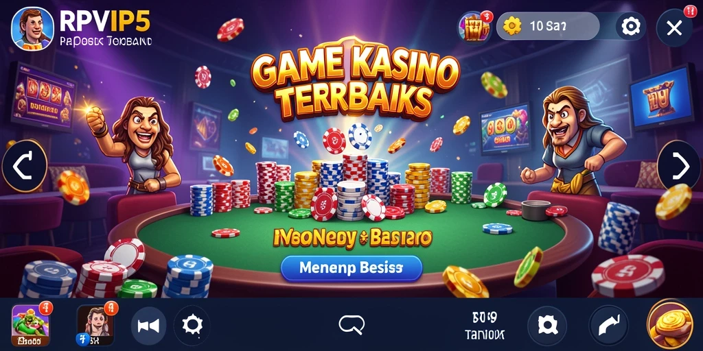 Tampilan gameplay RPVIP5 yang menarik dan mendebarkan di layar perangkat Anda.