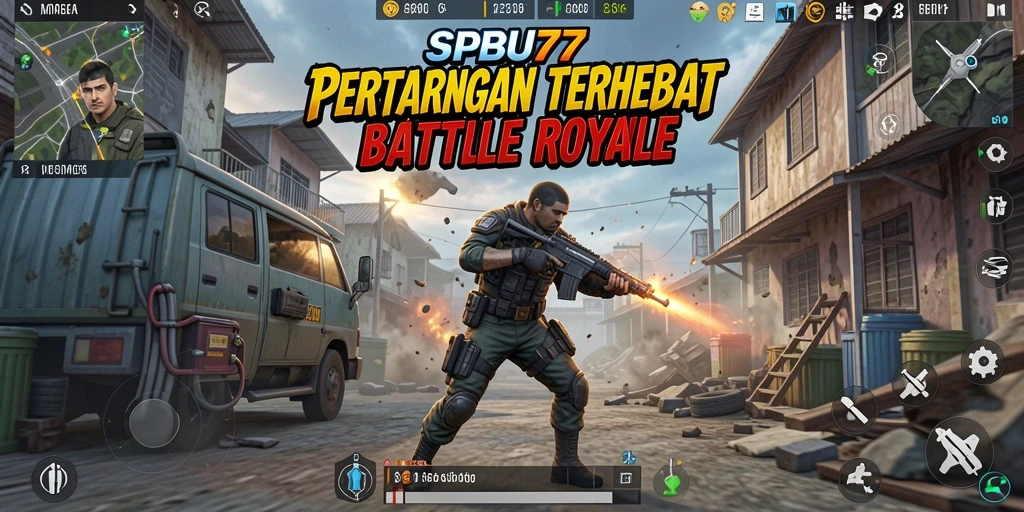 Tampilan dinamis pertandingan di SPBU77 dengan aksi seru!