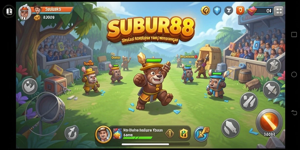 Tampilan gameplay SUBUR88 yang interaktif dan menantang.