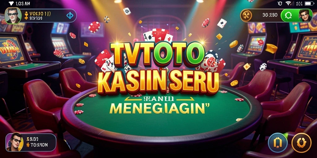 Tangkapan layar gameplay <strong>TVTOTO</strong> menampilkan suasana Kasino yang mendebarkan.