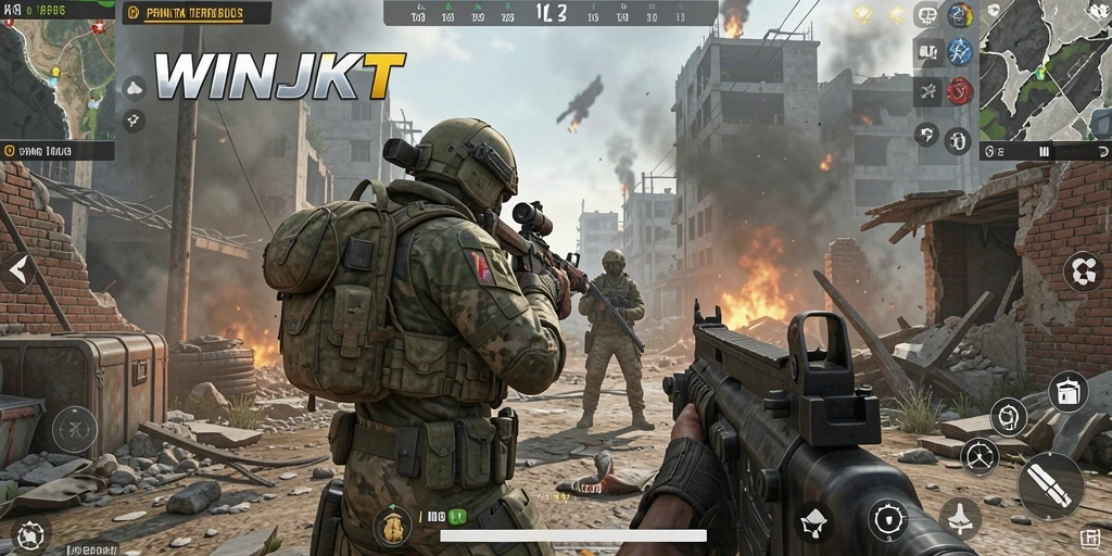 Tangkap momen seru di WINJKT dengan gameplay FPS yang intens.